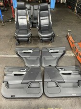 RANGE ROVER SPORT L320 BLACK LEATHER INTERIOR SEATS TRIM DOOR CARDS PANELS 05-09