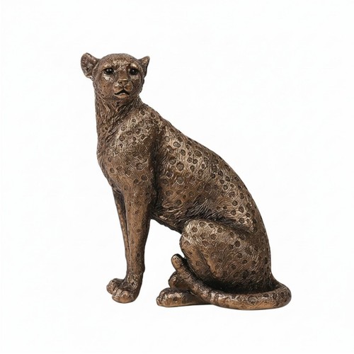 Leopard figurine lifelike - figurine,