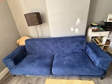 2 Seater Velvet Sofa Bed