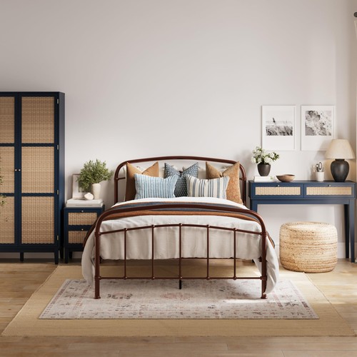 Halston double bed frame - halston,