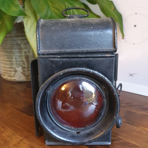 Vintage victorian railway lamp - vintage,