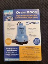 Whale Orca 2000 Electric Bilge