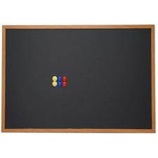 Blackboard magnetic wooden - blackboard,