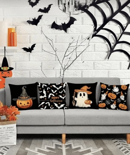 Halloween themed cushion - , cover