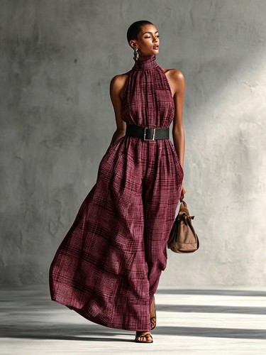 2026 elegant plaid line - elegant,