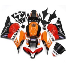 Orange Red Black Fairings For