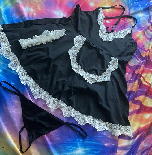 Women sexy maid outfit - women’s,