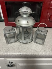 Candle Lanterns X 3