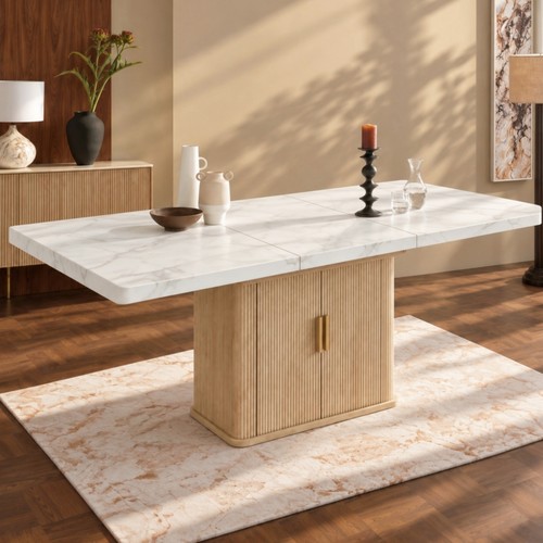 Extendable dining table - extendable,