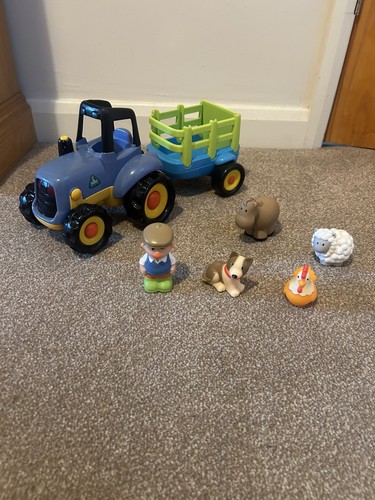 Elc happyland tractor - tractor, trailer
