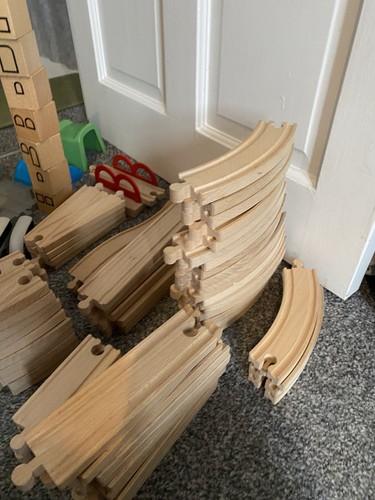 Pieces brio wooden - of,