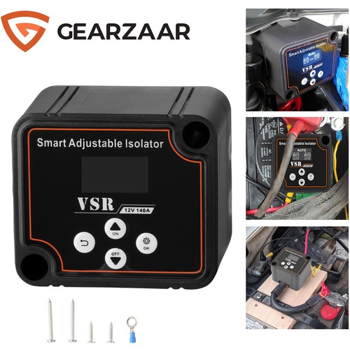 Adjustable split charge - adjustable, relay