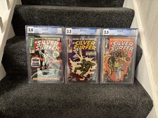 Silver Surfer 1, 2 ,3   CGC