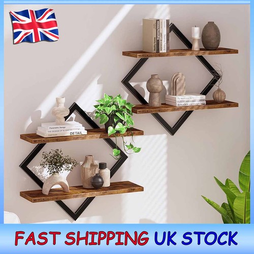 Tier floating shelves wall - 2,