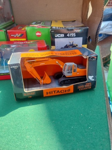 Ertl corgi hitachi zaxis - corgi,