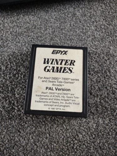 Atari 2600 vcs game - game, winter