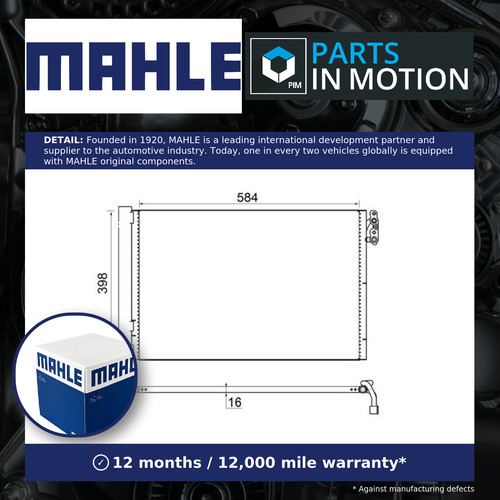Air con condenser - air,