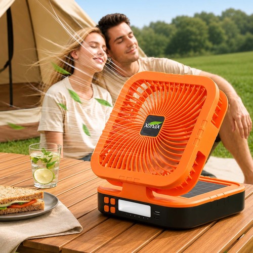 Portable solar fan - portable,