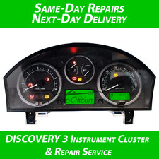 LAND ROVER DISCOVERY 3 INSTRUMENT CLUSTER SPEEDO DASH CLOCKS REPAIR SERVICE