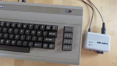 Sd2iec for commodore c128 - sd2iec,