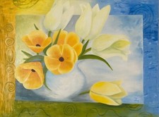 Oil Painting "TULIPS" Picture