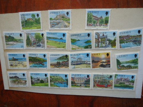 Jersey postage stamps 1989 - jersey,