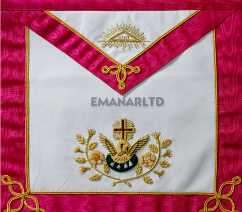 Masonic regalia rose - masonic,