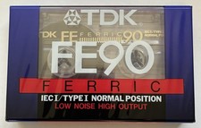 Brand New TDK FE90 Blank Audio