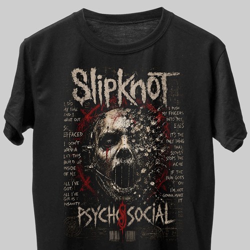 Slipknot shirt heavy metal - slipknot,