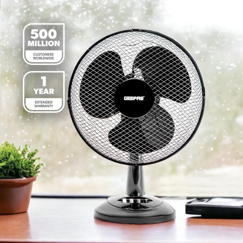 Geepas desk fan - geepas, 12"