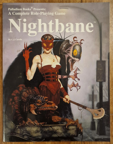 Rpg book nightbane rulebook - book,