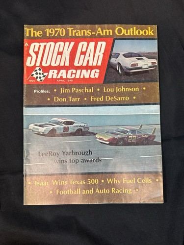 Stock car racing - april, 1970