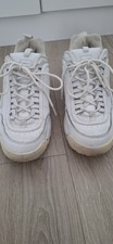 Ladies Fila White Trainers Size  uk 6.5