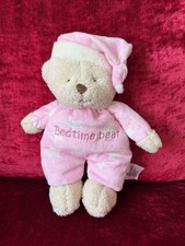 MOTHERCARE BEDTIME BEAR PINK