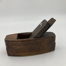 Antique Wooden Block Plane – Vintage Hand Tool Carpenter’s Plane