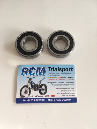 Front rear wheel bearings - front, /