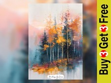 Beautiful vibrant forest - beautiful,