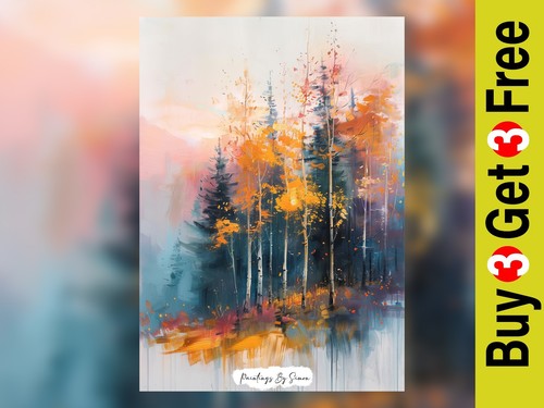 Beautiful vibrant forest - beautiful,