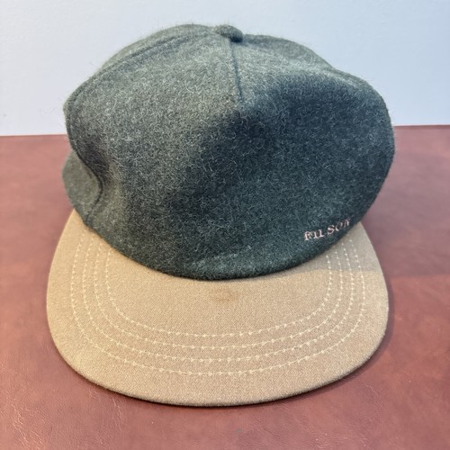 Vintage filson hat wool - wool, tin