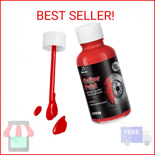 Red caliper paint brake - red,