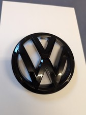 VW Volkswagen Grille Badge Black Emblem Touran 2011- Passat 2011- Caddy 2011-