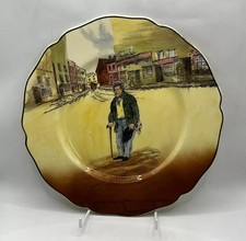 Collector Plate Royal Doulton Dickens Ware D5175 “Old Peggoty” 1931-1951