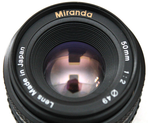 Miranda 50mm lens - miranda,