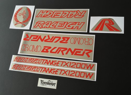Raleigh mk1 cromo burner decal - mk1,