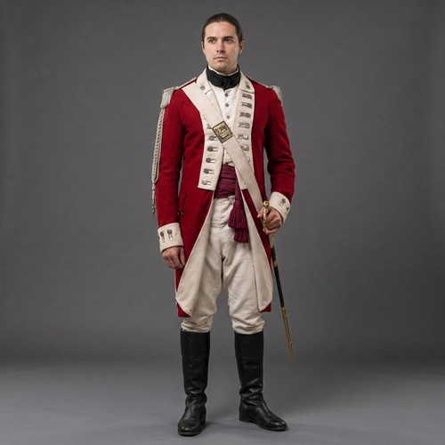 British army officer redcoat - british,