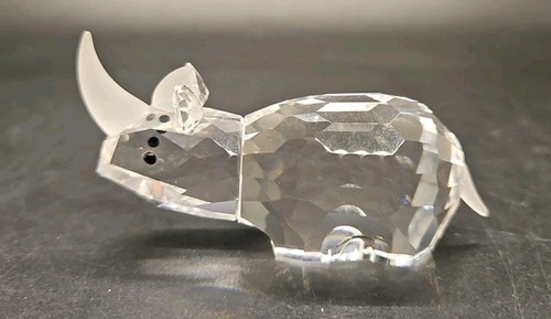 Rare retired swarovski rhino - ,