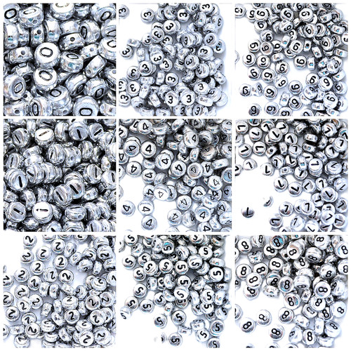 100 pcs silver colour - 7,