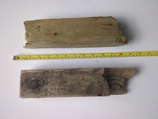 2 Driftwood pieces nicely worn
