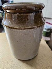Antique cream and brown