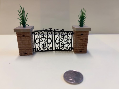 Vintage britains stone pillars - britains,